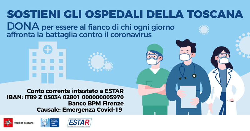 Support the hospitals of Tuscany