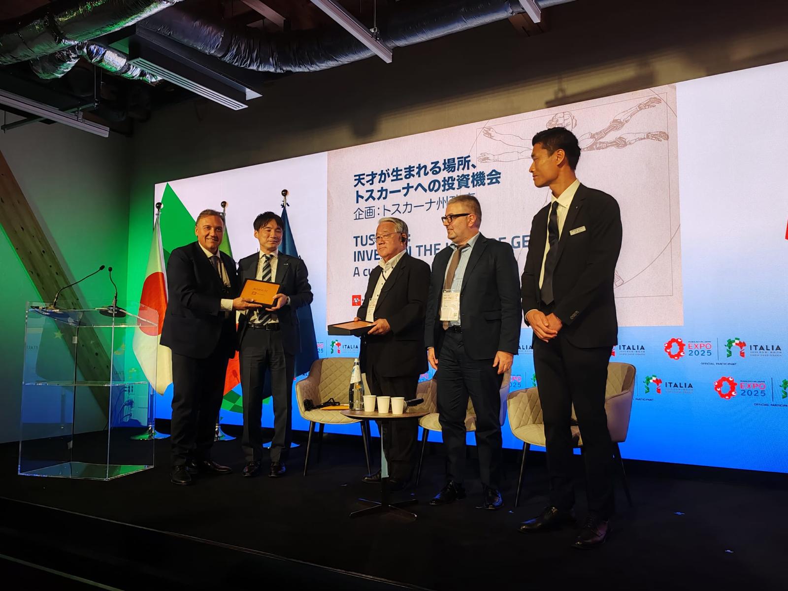 Tuscany at Expo 2025 Osaka: A Week to Celebrate Innovation, Heritage and Global Investment At Expo 2025 Osaka, Tuscany presented its excellence in innovation and investment. During the July 14 event, Invest in Tuscany outlined the region’s strategy to attract foreign investors, with case studies from Japanese companies. Nine local firms showcased Tuscany’s dynamic economy.